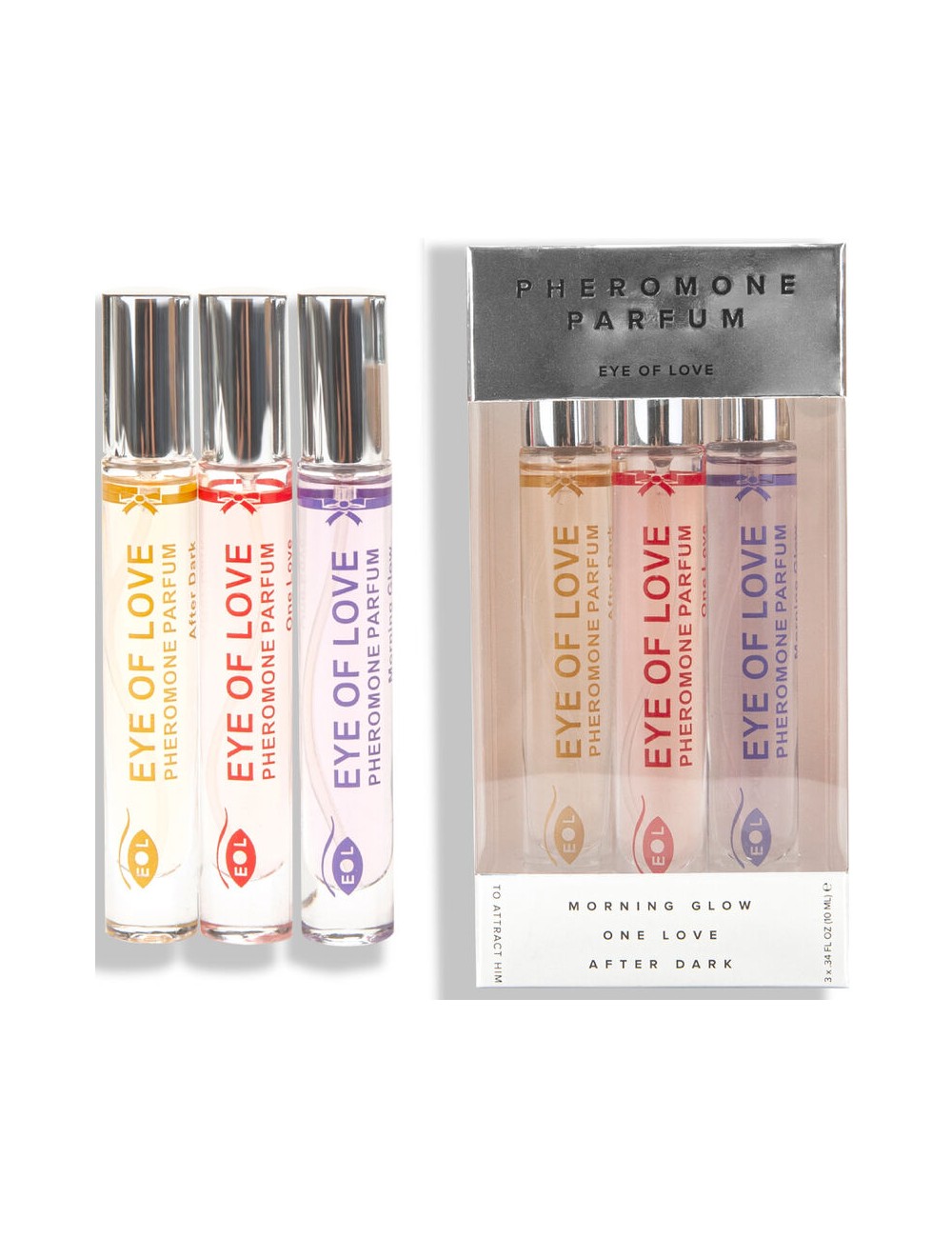 EYE OF LOVE - EOL PHR PARFUM 10 ML SET/3 - MORNING GLOW EYE OF LOVE - EOL PHR PARFUM 10 ML SET/3 - MORNING GLOW