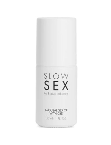 BIJOUX - SLOW SEX SEXUAL MASSAGE OIL WITH CBD 30 ML