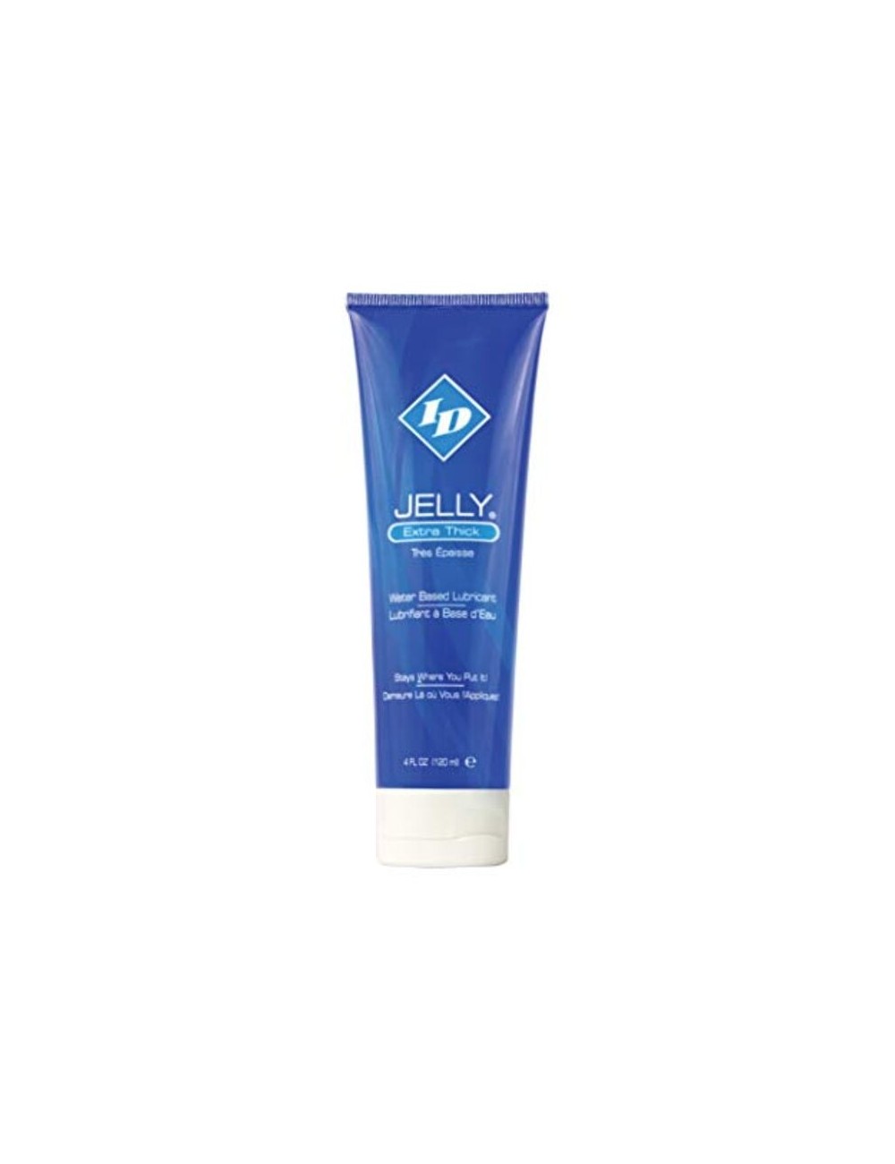 ID JELLY - WATER BASED LUBRICANT EXTRA THICK TRAVEL TUBE 120 ML