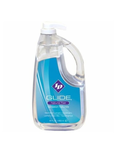 ID GLIDE - WATER BASED LUBRICANT + HYPOALLERGENIC NATURAL FEEL 1900 ML