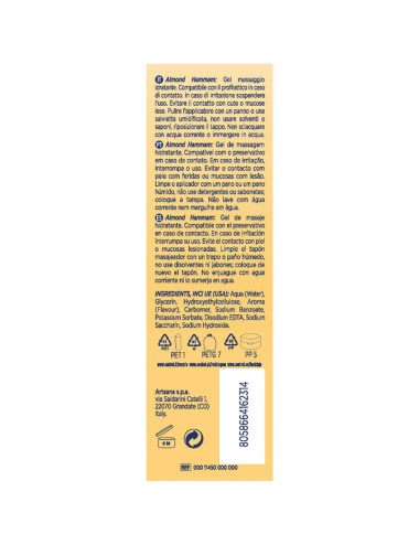 CONTROL - ALMOND HAMMAM MASSAGE GEL 3 IN 1 200 ML