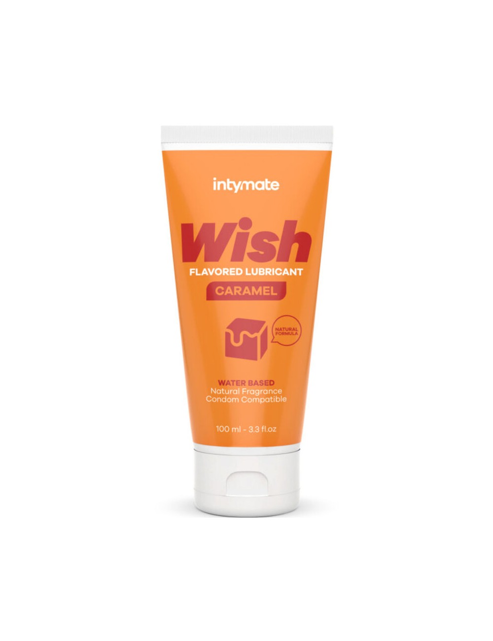 INTIMATELINE INTYMATE - WISH CARAMEL FLAVORED LUBRICANT 100 ML INTIMATELINE INTYMATE - WISH CARAMEL FLAVORED LUBRICANT 100 ML