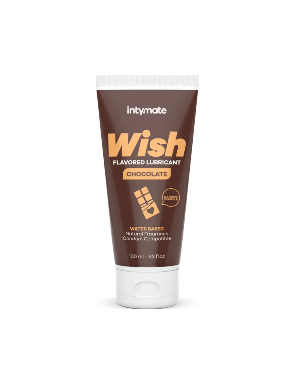 INTIMATELINE INTYMATE - WISH CHOCOLATE FLAVORED LUBRICANT 100 ML INTIMATELINE INTYMATE - WISH CHOCOLATE FLAVORED LUBRICANT 100 ML
