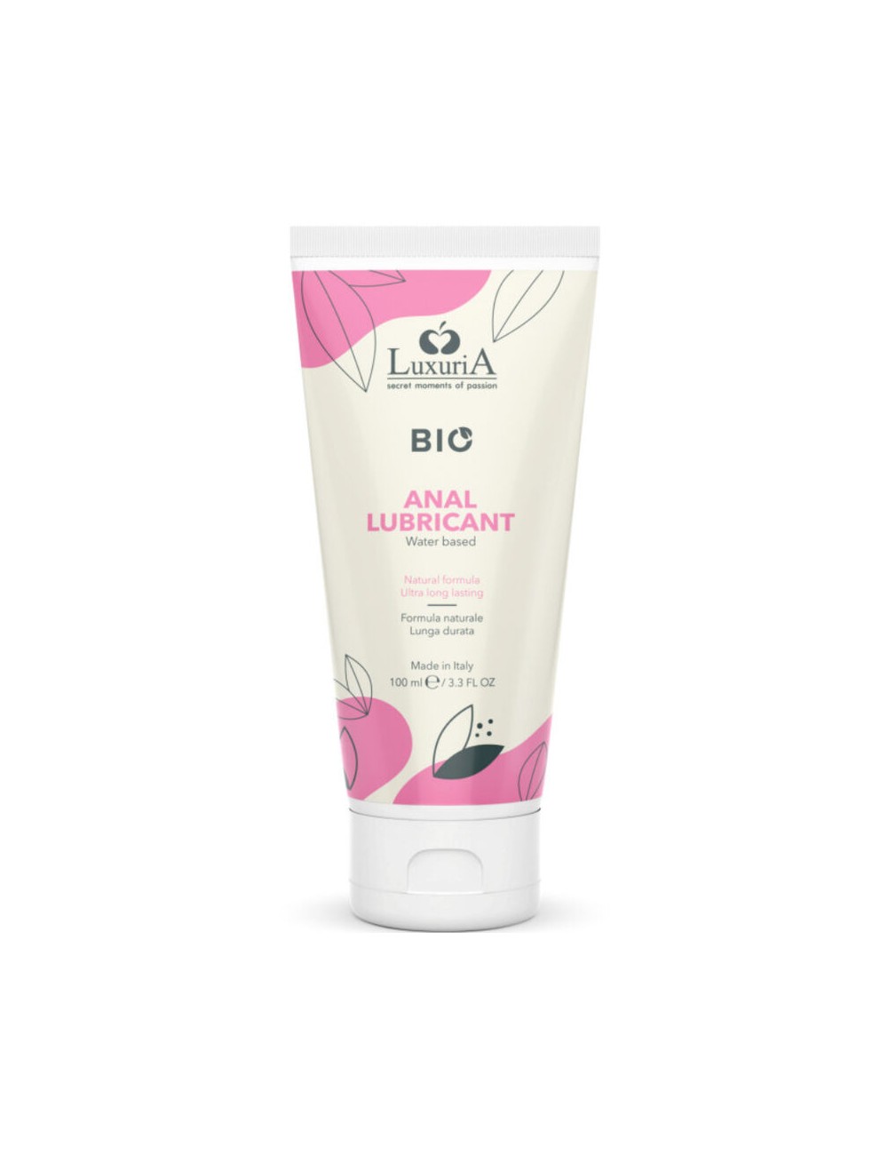 INTIMATELINE - LUXURIA BIO ANAL WATER-BASED LUBRICANT 100 ML INTIMATELINE - LUXURIA BIO ANAL WATER-BASED LUBRICANT 100 ML