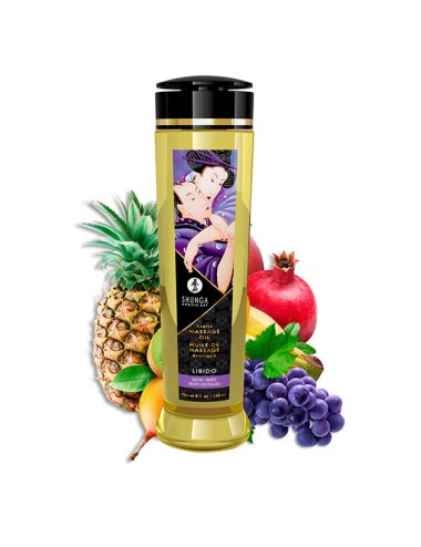 SHUNGA - EROTIC MASSAGE OIL LIBIDO 240 ML