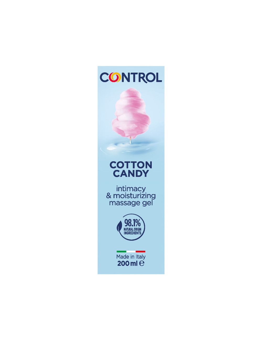 CONTROL - COTTON CANDY MASSAGE GEL 3 IN 1 200 ML