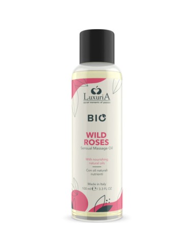 INTIMATELINE LUXURIA - BIO WILD ROSES MASSAGE OIL 100 ML