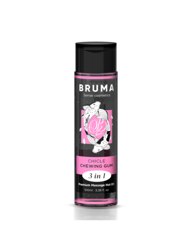 BRUMA - PREMIUM MASSAGE HOT OIL CHEWING GUM 3 IN 1 - 100 ML