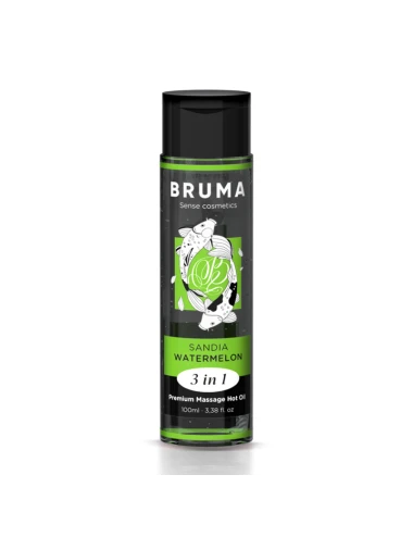 BRUMA - PREMIUM MASSAGE HOT OIL WATERMELON 3 IN 1 - 100 ML