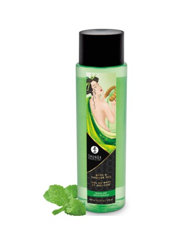 SHUNGA - BATH & SHOWER GEL SENSUAL MINT 370 ML