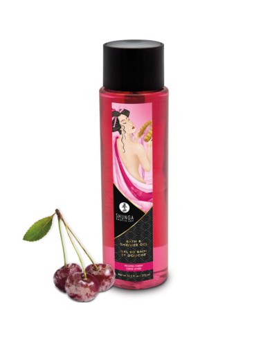 SHUNGA - BATH & SHOWER GEL FROSTED CHERRY 370 ML