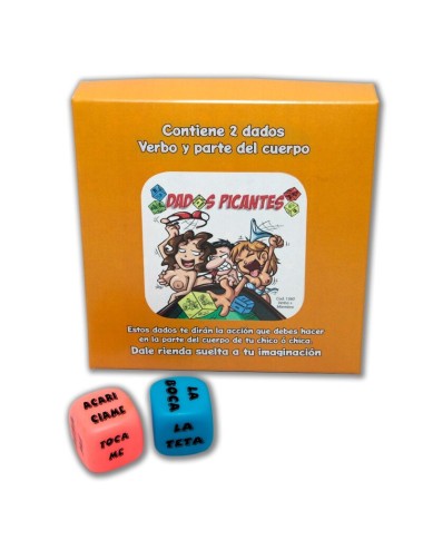 DIABLO PICANTE - 2 DICE GAME OF ACTION AND PART OF THE BODY