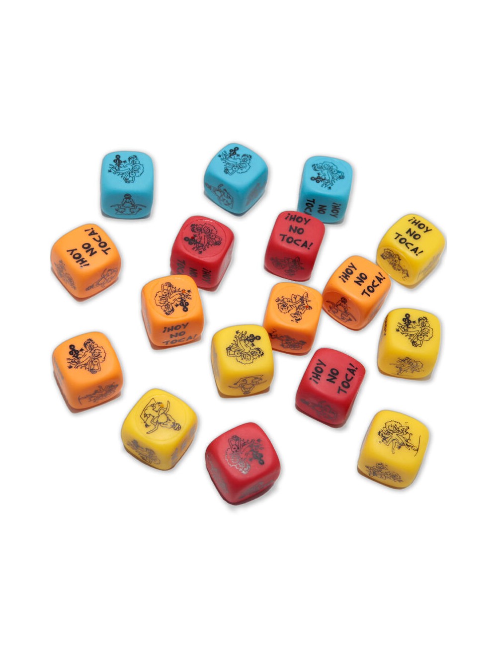 DIABLO PICANTE - DICE GAME OF POSTURES DIABLO PICANTE - DICE GAME OF POSTURES