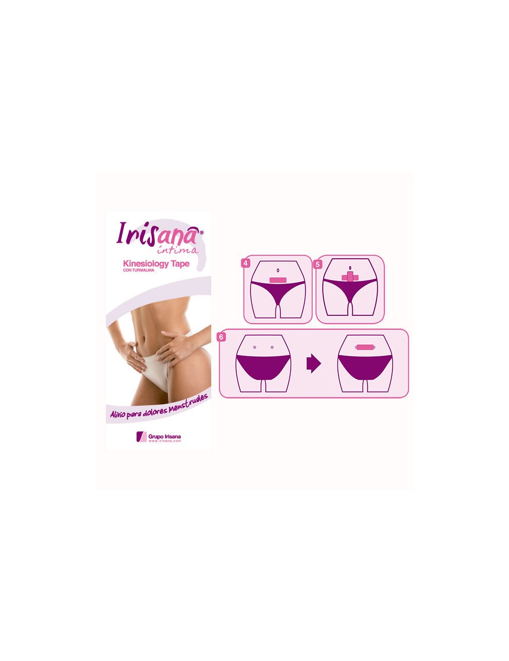 IRISANA - SELF-ADHESIVE TAPE FOR MENSTRUAL PAINS