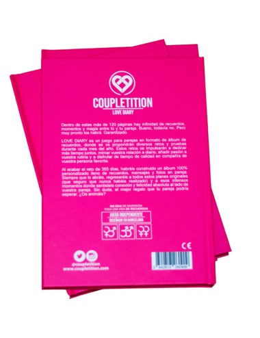 COUPLETITION - LOVE DIARY ALBUM OF MEMORIES & WISHES FOR A COUPLE