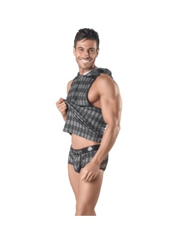 ANAIS MEN - AEGIS HOODED T-SHIRT L