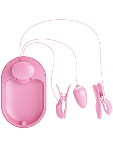 PRETTY LOVE - SURPRISE BOX PINK ELECTRO STIMULATION TWEEZERS