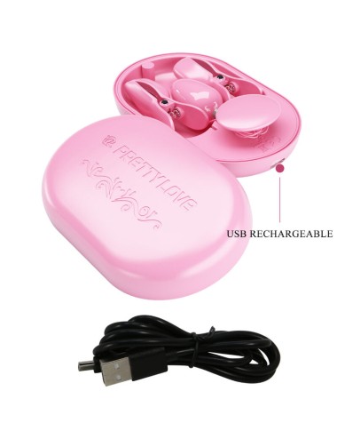 PRETTY LOVE - SURPRISE BOX PINK ELECTRO STIMULATION TWEEZERS