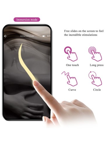 PRETTY LOVE - BILLY VIBRATION REMOTE CONTROL PURPLE - FREE APP