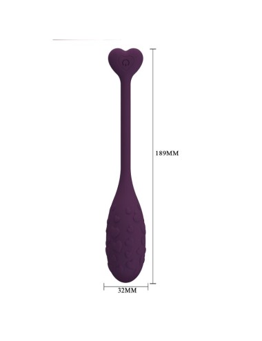 PRETTY LOVE - APP CONTROLLED FISHER VIBRATING EGG LILA
