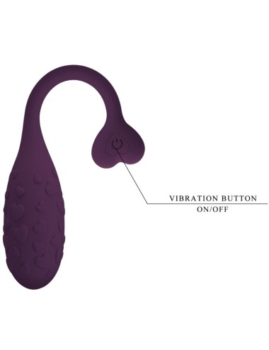 PRETTY LOVE - APP CONTROLLED FISHER VIBRATING EGG LILA