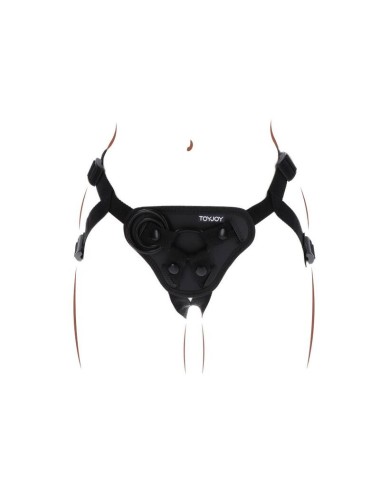 GET REAL - STRAP-ON HARNESS BLACK