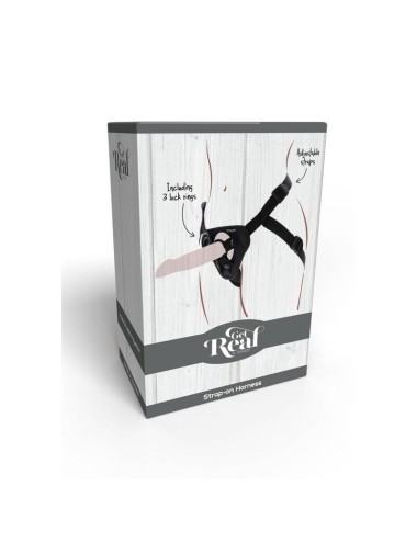GET REAL - STRAP-ON HARNESS BLACK
