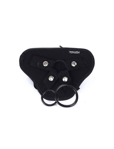 GET REAL - STRAP-ON DELUXE HARNESS BLACK