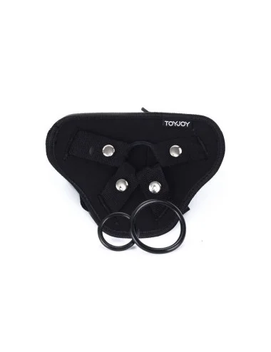 GET REAL - STRAP-ON DELUXE HARNESS BLACK