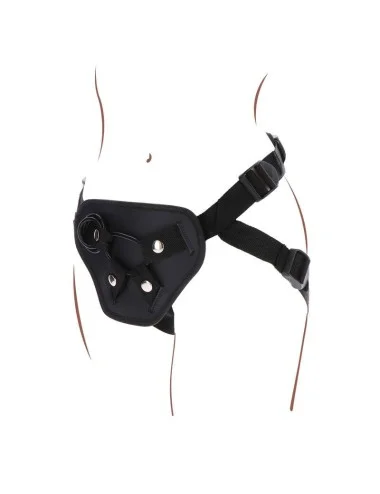 GET REAL - STRAP-ON DELUXE HARNESS BLACK