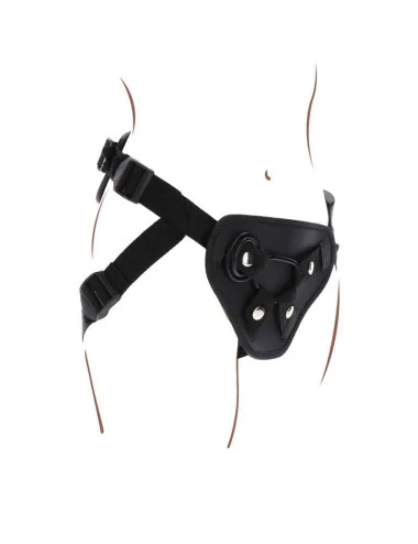 GET REAL - STRAP-ON DELUXE HARNESS BLACK