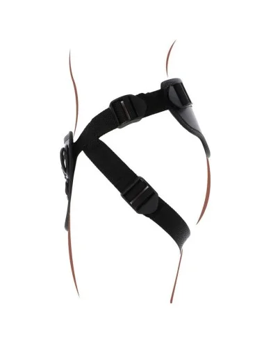 GET REAL - STRAP-ON DELUXE HARNESS BLACK