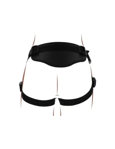 GET REAL - STRAP-ON DELUXE HARNESS BLACK