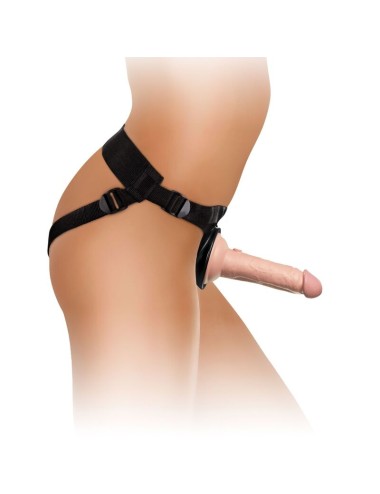 KING COCK - ELITE ADJUSTABLE HARNESS WITH DILDO 15.2 CM FOR BEGINNERS