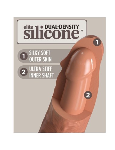 KING COCK - ELITE COMFY ADJUSTABLE HARNESS WITH DILDO 17.8 CM