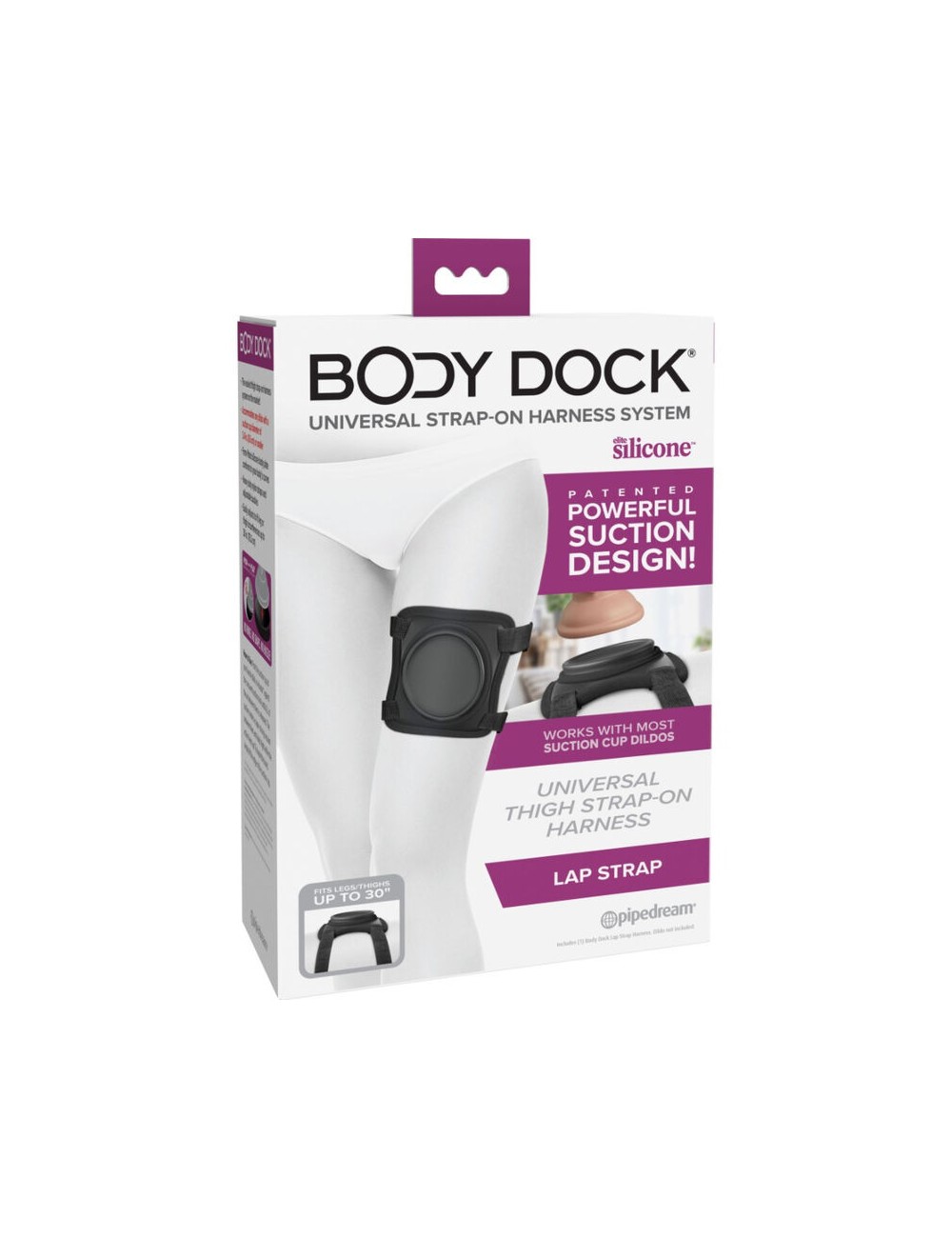 PIPEDREAMS - BODY DOCK LAP STRAP HARNESS PIPEDREAMS - BODY DOCK LAP STRAP HARNESS