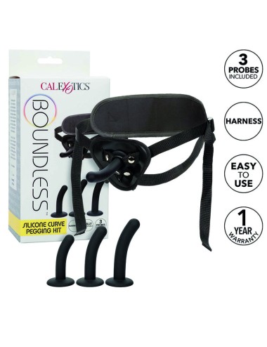 CALIFORNIA EXOTICS - BOUNDLESS SILICONE CURVE PEGGING KIT