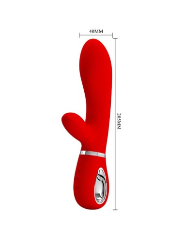 PRETTY LOVE - THOMAS MULTIFUNCTION G-SPOT VIBRATOR RED