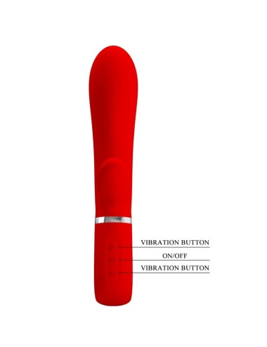 PRETTY LOVE - THOMAS MULTIFUNCTION G-SPOT VIBRATOR RED