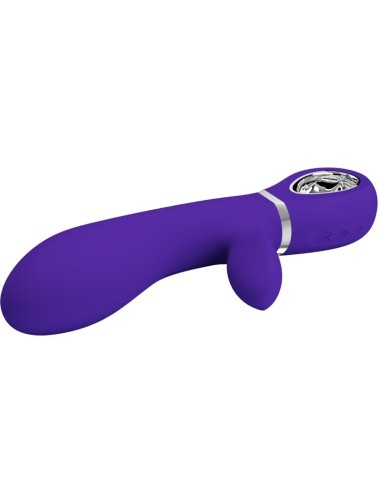 PRETTY LOVE - THOMAS MULTIFUNCTION G-SPOT VIBRATOR PURPLE