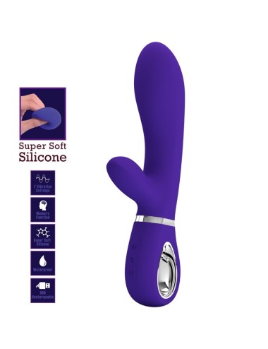 PRETTY LOVE - THOMAS MULTIFUNCTION G-SPOT VIBRATOR PURPLE