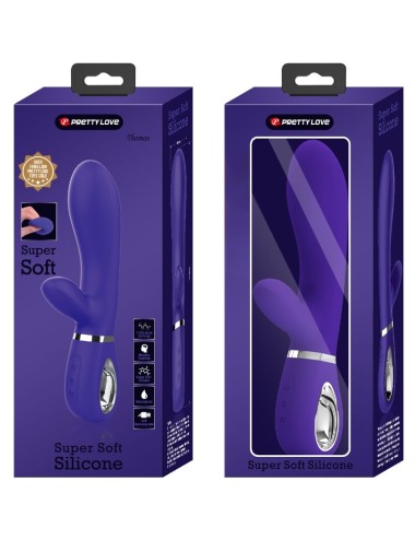 PRETTY LOVE - THOMAS MULTIFUNCTION G-SPOT VIBRATOR PURPLE