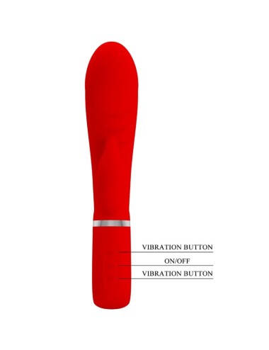 PRETTY LOVE - PRESCOTT MULTIFUNCTION G-SPOT VIBRATOR RED