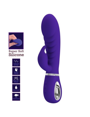 PRETTY LOVE - PRESCOTT MULTIFUNCTION G-SPOT VIBRATOR PURPLE