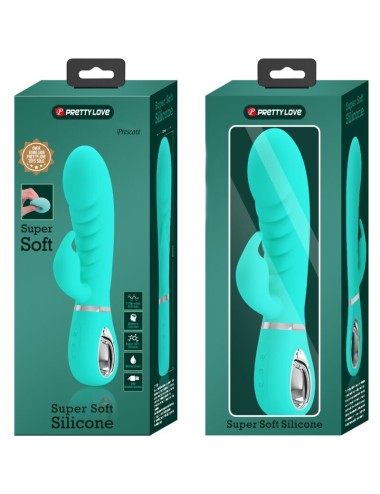 PRETTY LOVE - PRESCOTT MULTIFUNCTION G-SPOT VIBRATOR AQUA GREEN