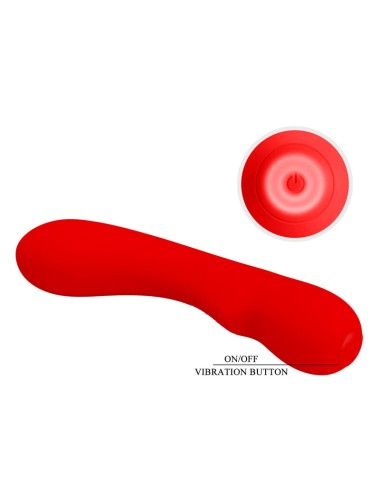 PRETTY LOVE - PRESCOTT RECHARGEABLE VIBRATOR RED
