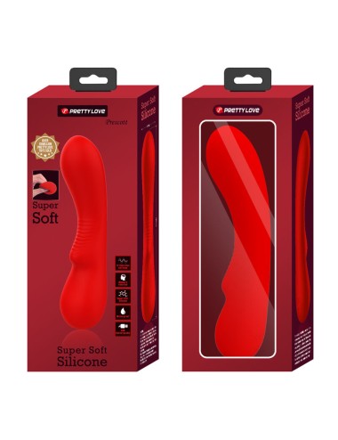 PRETTY LOVE - PRESCOTT RECHARGEABLE VIBRATOR RED
