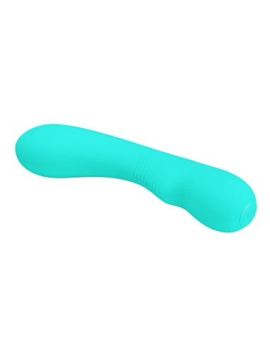 PRETTY LOVE - PRESCOTT RECHARGEABLE VIBRATOR AQUA GREEN