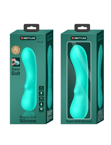 PRETTY LOVE - PRESCOTT RECHARGEABLE VIBRATOR AQUA GREEN