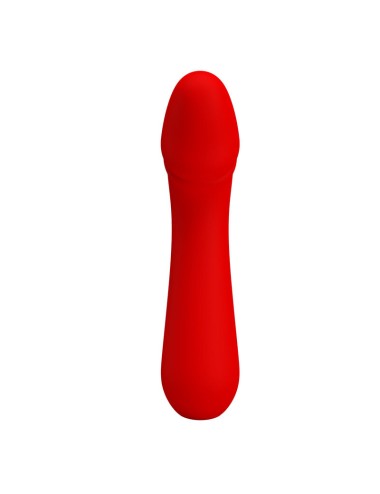 PRETTY LOVE - CETUS RECHARGEABLE VIBRATOR RED